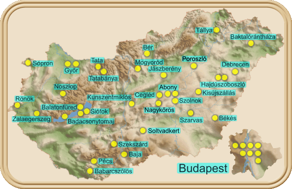 magyarország térkép nagykőrös Magyar Vendéglátók Régiós Szövetsége magyarország térkép nagykőrös